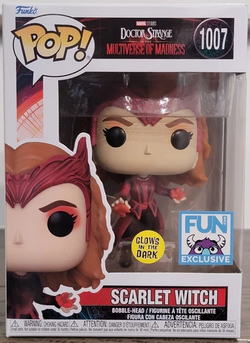 Funko Pop! Doctor Strange Multiverse of Madness SCARLET WITCH GITD Fun Exclusive
