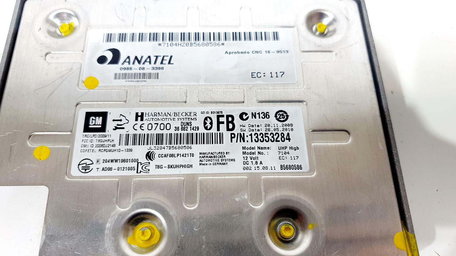 2011 VAUXHALL OPEL INSIGNIA BLUETOOTH CONTROL MODULE 13353284 GENUINE eBay