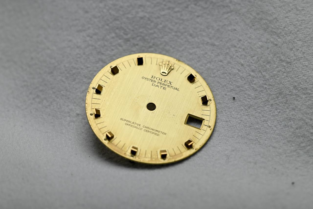 Rolex Gold Singer Oyster Perpetual Wristwatch Dial - Ref 1505 1971 image 5