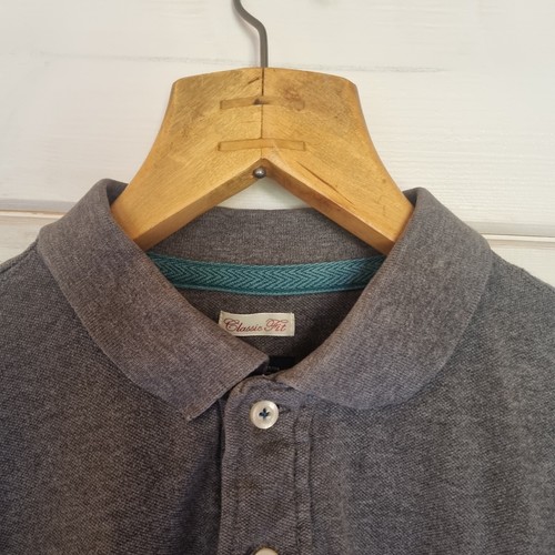 Joules Herren Polo Kurzarm Grau Größe L
