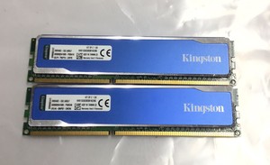 Kingston hyperx blu - geheugen - 8gb : 2x 4gb dimm 240pin ddr3 1333mhz / pc3-10600 - cl9 1.5v niet-gebufferd - niet-ecc (740617181654)