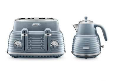 delonghi tea coffee sugar canisters white