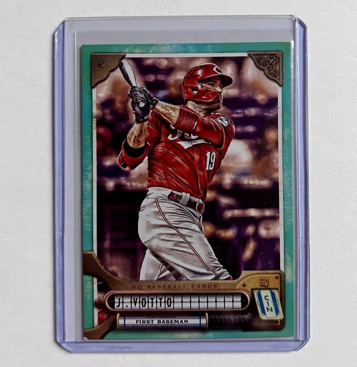 Joey Votto 2022 Topps Gypsy Queen Turquoise Parallel Numbered /199