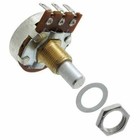 1 X GUITAR POTENTIOMETER 500K OHM 1/4W CARBON LOG PDB241-GTR02-504A2