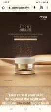  Unveiling the Night Mask with 24K Gold - Golden Care for Your Skin!