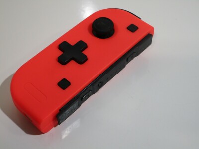 Wide Controller For Nintendo Switch Left Side Neon RED Joy