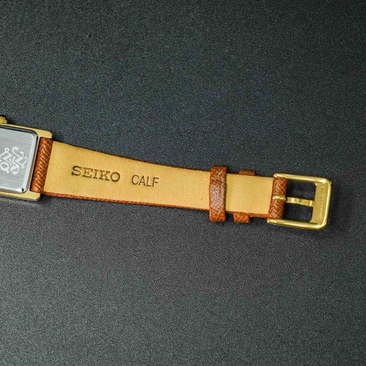 Rare[MINT] SEIKO V115-0DA0 Solar Tank Nano Universe Limited Navy