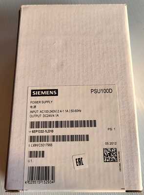 Siemens PSU100D Schaltnetzteil 6EP1332-1LD10 24V DC 4,1A