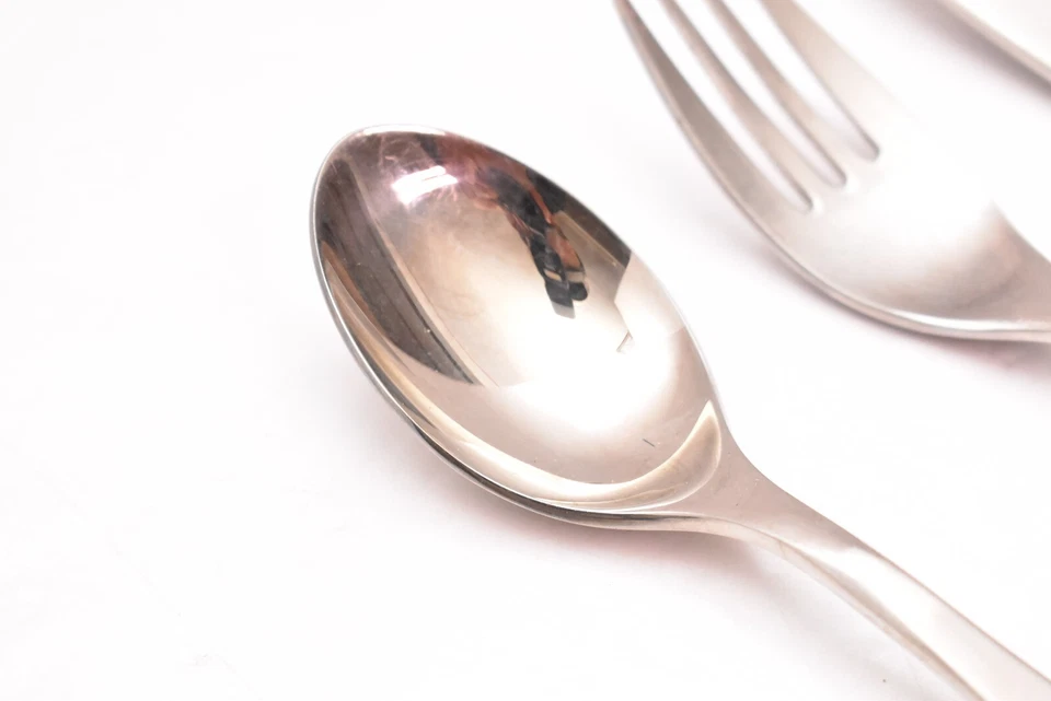 Juego de 4 cubiertos vintage WMF Cromargan LINE de acero inoxidable surtidos reemplazar Foto 4 de 4