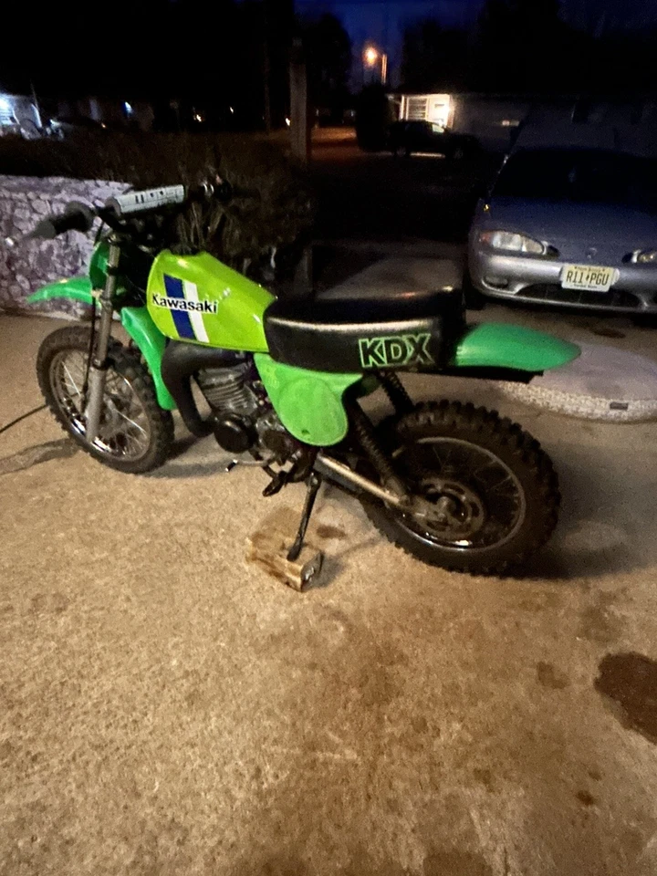Kawasaki KDX80 1980 Foto 2 de 4