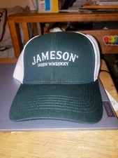 Jameson Irish Whiskey Trucker Hat Snapback Part Cap Mesh Genuine Brand New