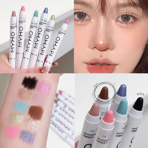1Pcs Eye Shadow Pencil Highlighter Pen Brighten Lying Silkworm Lasting - Picture 5 of 25