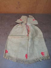 VINTAGE KIDS WESTERN COWBOY Vest skirt Kids burlap outfit rodeo