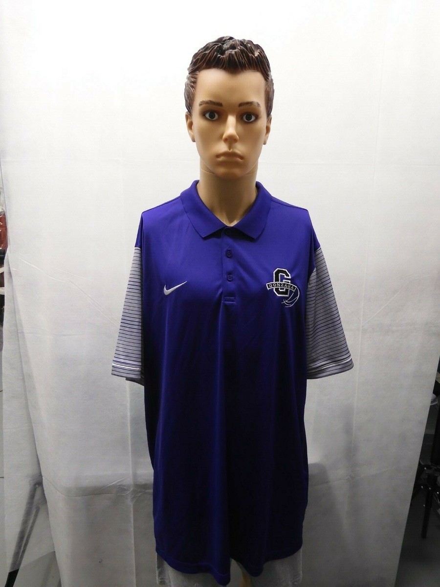 gonzaga nike polo