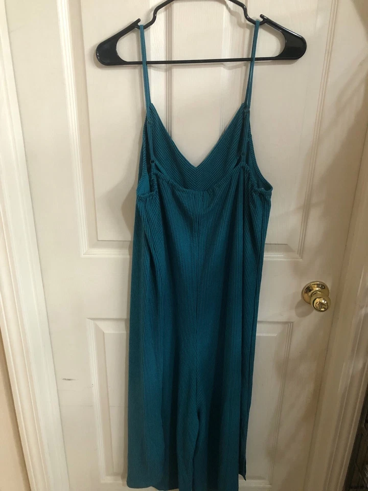 Новые женские Xhilaration гостиной пижамы Детский комбинезон бак бирюзовый и черный размер большой - Изображение 3 из 4