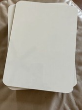 Double Sided Dry Erase Boards No Lined/Plain 30 Pack 9 x 12 White