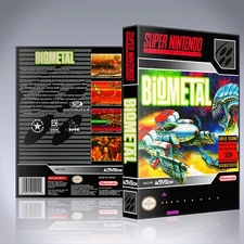 SNES Case - NO GAME - BioMetal