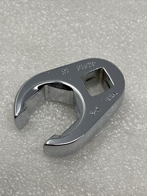 18mm SK Tools Flare Nut Crowfoot Wrench, 3/8  Drive, 6 Point, USA Made, 42318