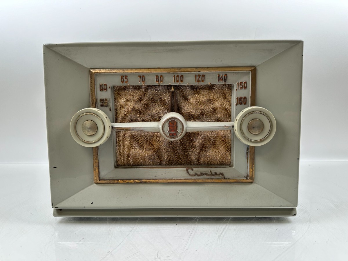 Vintage 1950's CROSLEY Model E-20-GY Radio Vacuum Tube Radio | eBay