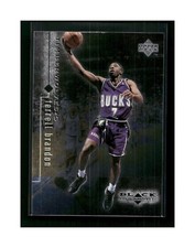 1998-99 Black Diamond Milwaukee Bucks Basketball Card #53 Terrell Brandon