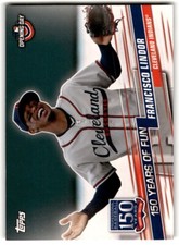 2019 Topps Opening Day 150 Years of Fun Francisco Lindor #YOF-23 Cleveland