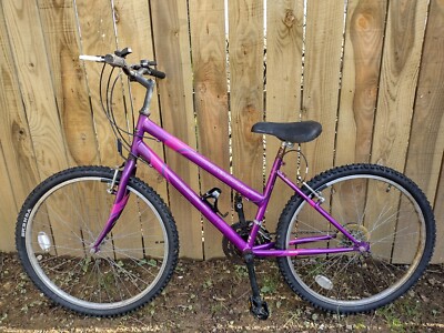 Purple Raleigh Vixen 18 Speed Ladies Womens Girls Apollo Outrider
