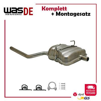 Pot D'échappement Arrière Pour BMW Mini Cooper 1.6i 16V Hayon/Cabrio - Réf. 290-159 - Neuf