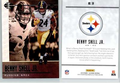 Benny Snell Jr. 2019 Illusions #59 Steelers RC Rookie