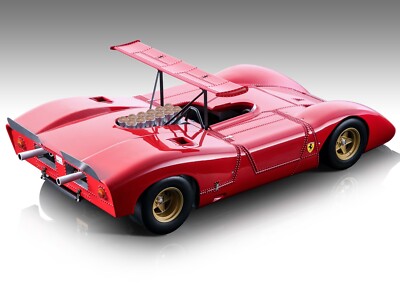 FERRARI 612 CAN-AM RED PRESS VERSION (1968) 1/18 MODEL BY