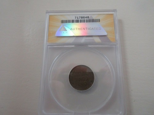 1909 Lincoln Penny , VG 10 , ANACS , Edge & Rim Damage - Picture 5 of 9