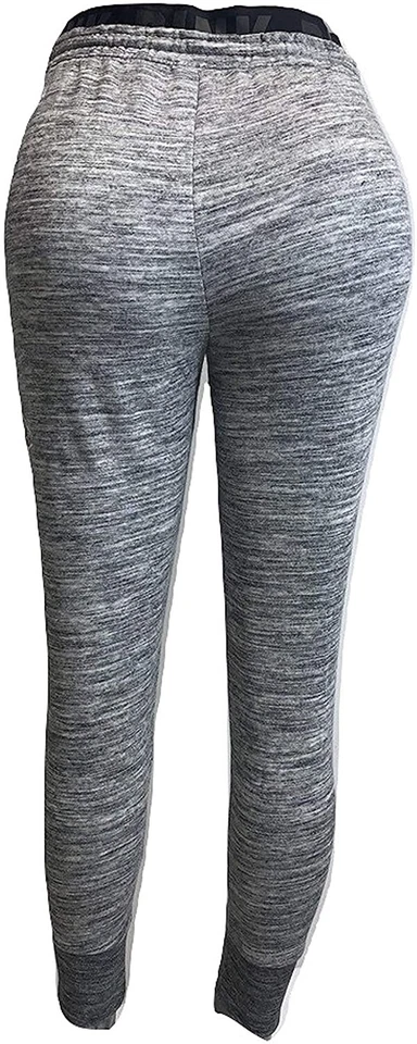 Victoria's Secret 粉色高腰紧身闪亮慢跑者 Marl 灰色 XSmall 全新带标签 — 第 4/4 张图片