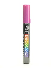 Marvy Uchida Decocolor Acrylic Paint Markers - PACK OF 6 