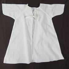 Baby's Layette White Cotton Top Sorbeau Brand 18" long VNTG Traditional Classic