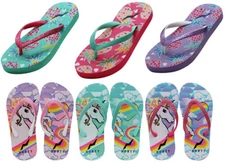 Norty Girl's Fun Casual Beach, Pool, Everyday Flip Flop Thong Sandal Shoe