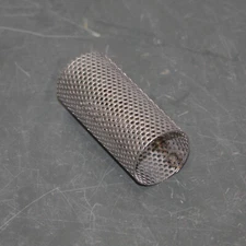 Mueller Replacement Y Strainer Screen 1" x 2-3/8", 1/16" Perforated, 304 SS