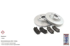 Bremsscheiben Bremsbeläge hinten für Hyundai Santa Fé II CM 2.2 CRDi GLS 4x4