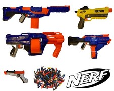 Set di 10 pistole Nerf con proiettili inclusi!