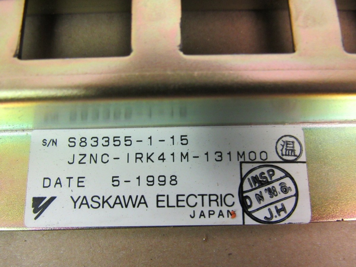 YASKAWA CIRCUIT BOARD JANCD-FC006 DF9201621-A1 REV B2, KITAMURA