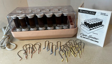 REMINGTON Care Setter 20 VELVET FLOCKED HOT ROLLERS CURLERS CLIPS Model KF-20-1