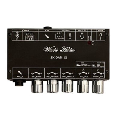 ZK-DAM H1 Microphone Preamplifier Board Preamp w/Shell Bluetooth