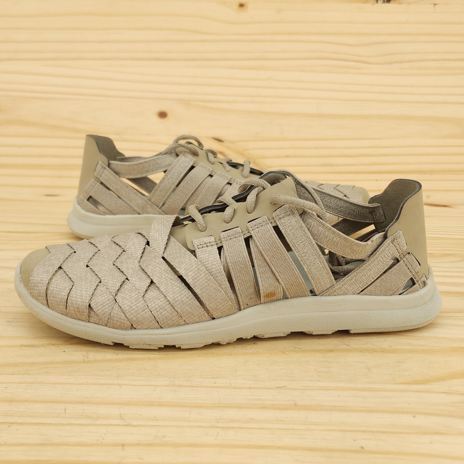 Sneakers Merrell donna tessuto taglia 6 5 grigio tessuto stringate comode casual scarpe