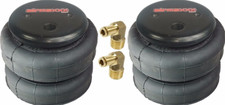 Airmaxxx 2 Bags 2500 With 12 Hose Elbow For Truck Tow Kit Air Ride Suspension Airmaxxx 2 Bags 2500 With 12 Hose Elbow For Truck Tow Kit Air Ride Suspension