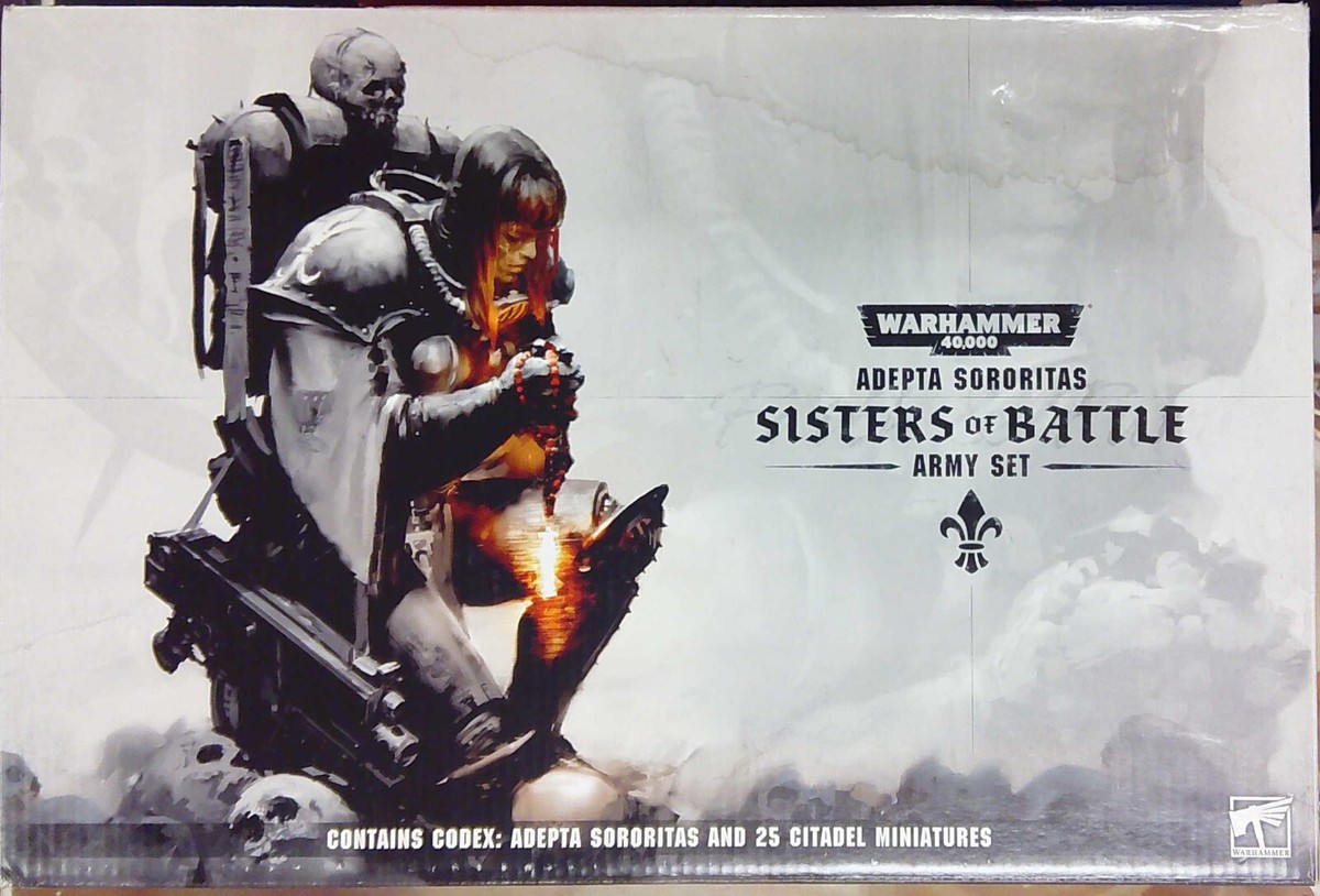 WARHAMMER 40K: ADEPTA SORORITAS SISTERS OF BATTLE ARMY SET CIT52