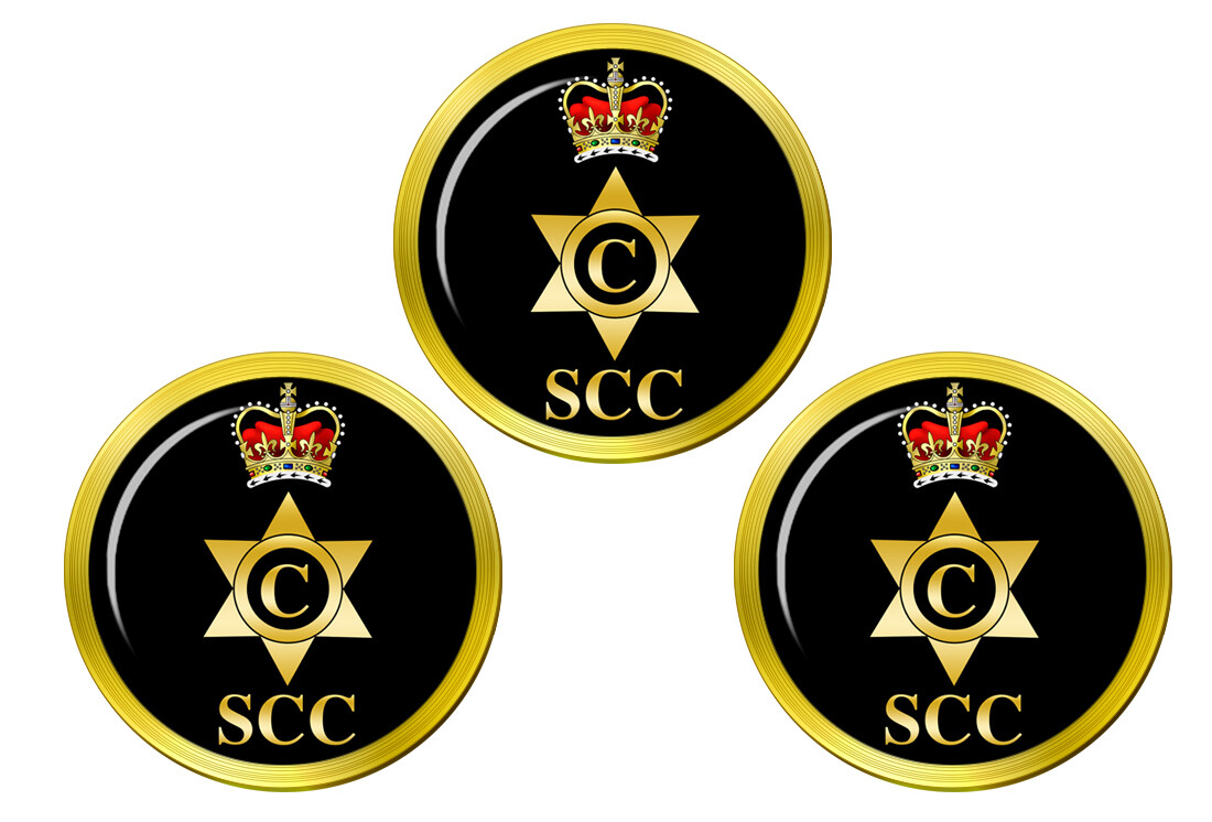 Sea Cadets SCC Cook Badge Golf Ball Markers