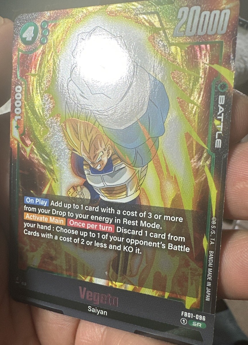 futera ペレ クロース　ジャージカード他 Dragon Ball Super Fusion World Ultra Limit Vegito FB04-130 | eBay