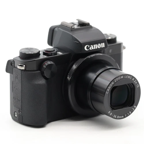 Canon PowerShot G5X 20.2MP Digital Camera w/viewfinder - Wi-Fi & NFC Black - Picture 2 of 7