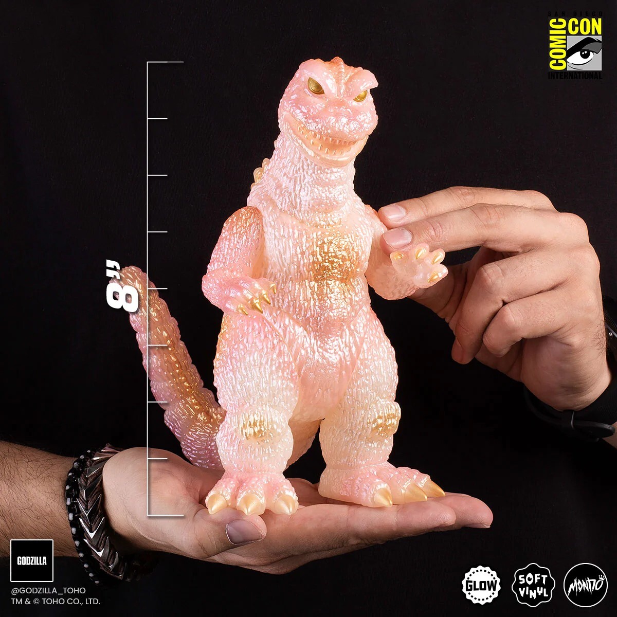 All Monsters Attack GITD Cherry Blossom Vinyl 3 Figure Set