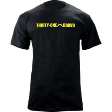 US Army Military Police MOS Thirty-One Bravo 31B Veteran T-Shirt