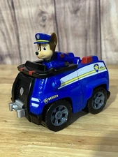Paw Patrol Chase Police Cruiser Vehicle Collectible Figure Rescue Mission Wheels