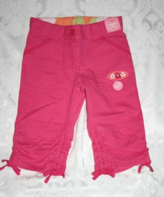 Gymboree SPRING FUN Pink Cargo Style Capri Pants NWT